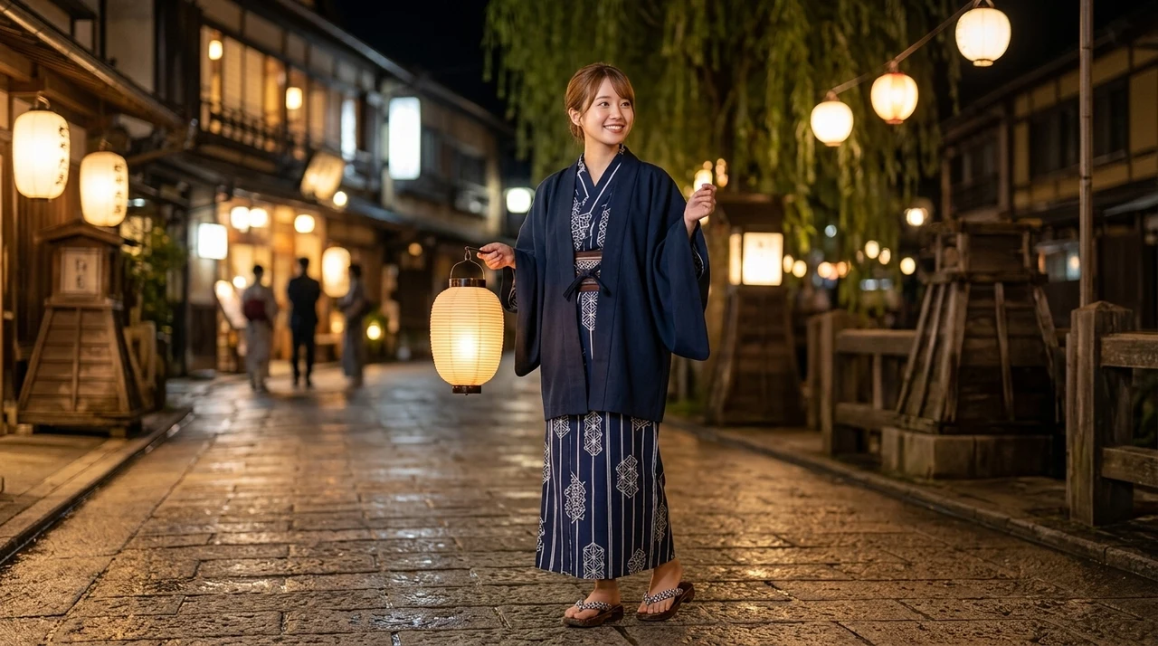 山代温泉の夜を散歩する魅力