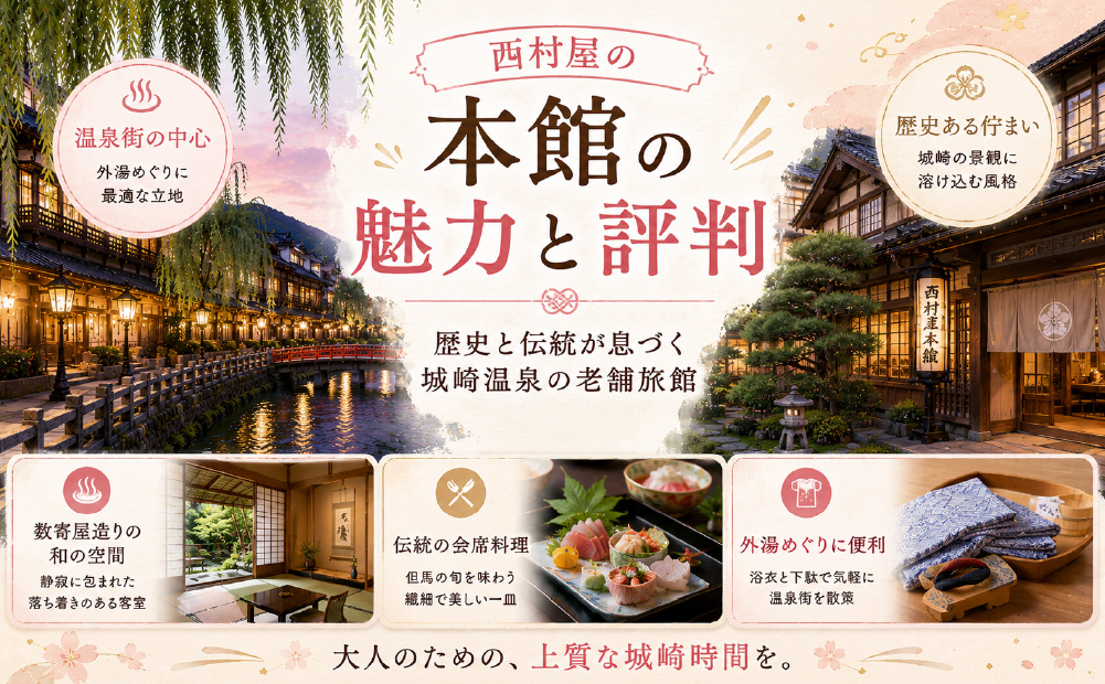 西村屋 本館の魅力と評判