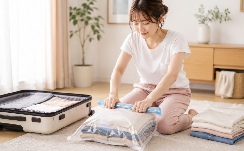 一人旅の荷物を減らすパッキング術5つ