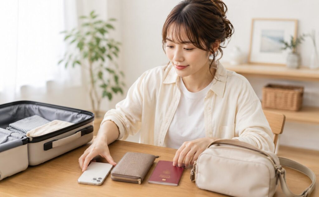女性の一人旅に必須な最低限の持ち物