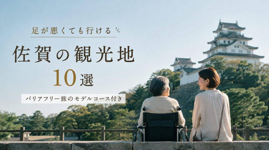 足が悪くても行ける佐賀の観光地10選