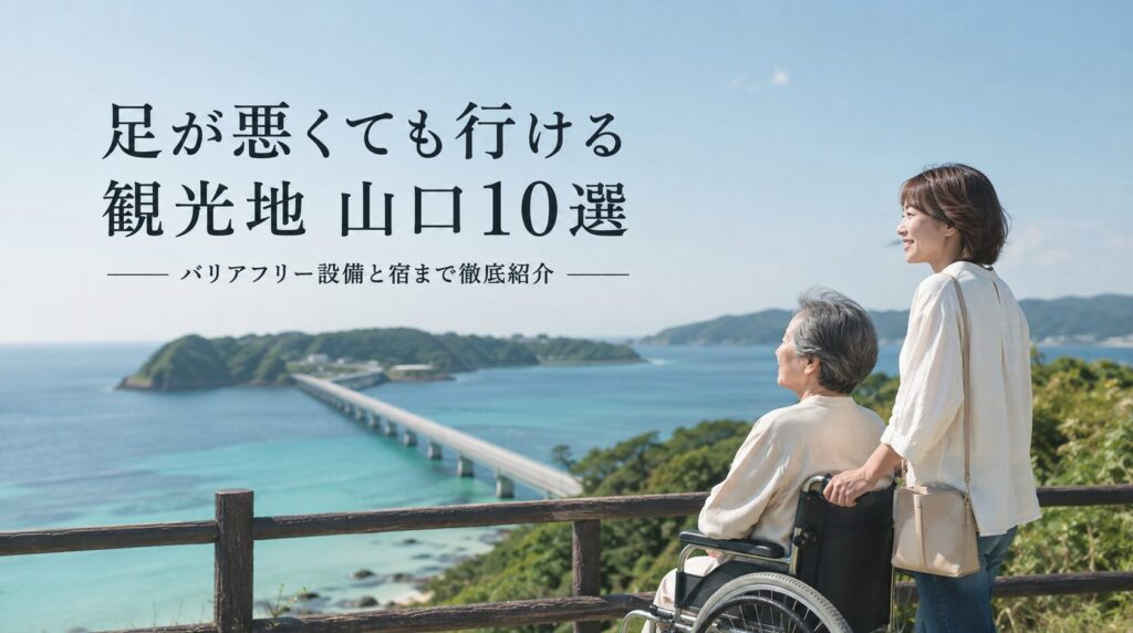 足が悪くても行ける観光地 山口10選！