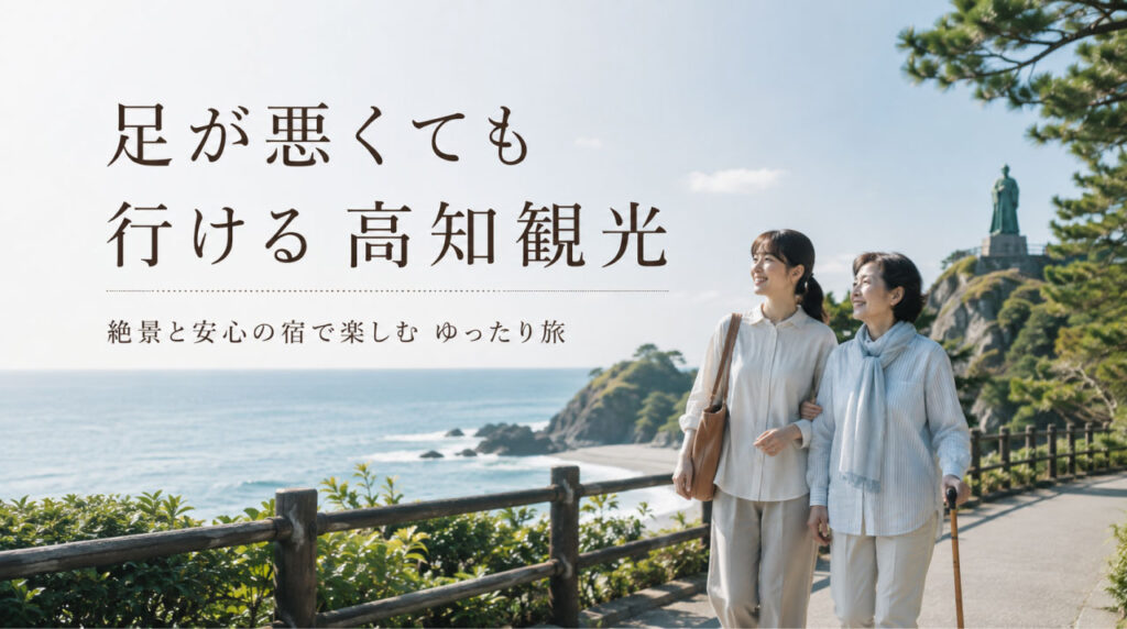 足が悪くても行ける観光地-高知