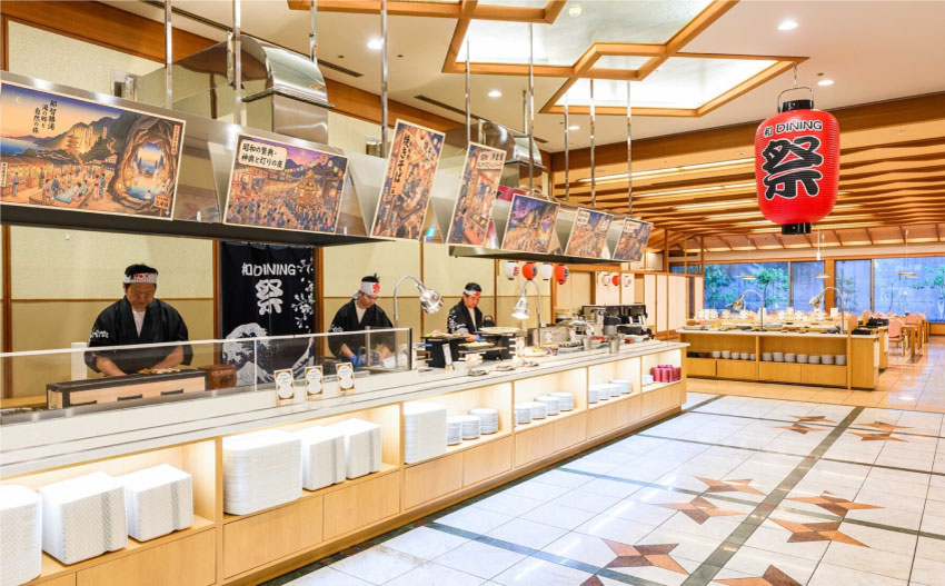 ホテル浦島のなぎさ館と日昇館の違い_浦島オールドダイニング「和DINING-祭」